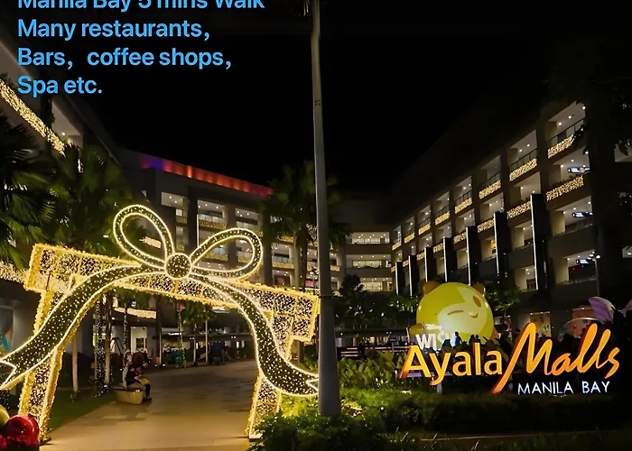 Apartment Luxury 2br Retreat Near Airports Moa Okada Manila