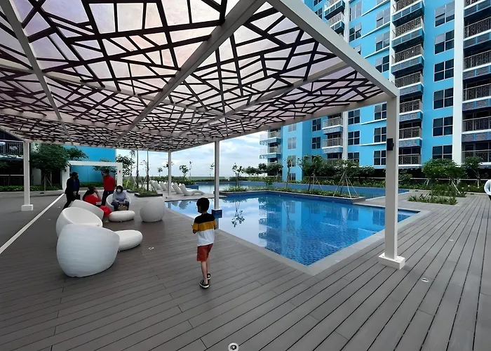 Apartment Luxury 2br Retreat Near Airports Moa Okada Manila